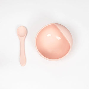 Lil North Co. Silicone Suction Bowl and Spoon Set