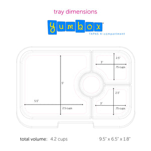 Yumbox Tapas 5 Compartment