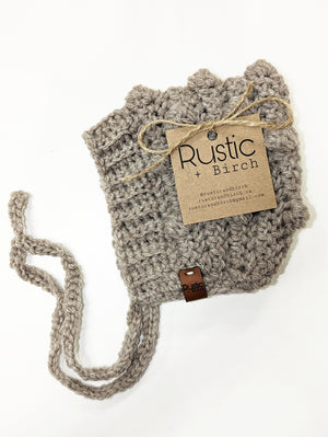 Rustic + Birch Kit Baby Bonnets