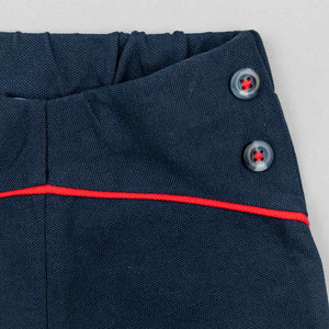 Zippy Twill, Navy Blue Shorts For Baby