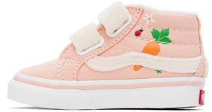 VANS Baby Pink Bunny Sk8-Mid Sneakers