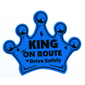 Child on Route Crown Magnet