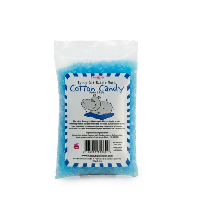 Happy Hippo Epson Salt Bubble Bath - Cotton Candy