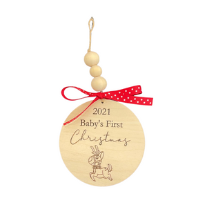 BabyBlissYGK Baby's First Christmas Ornament