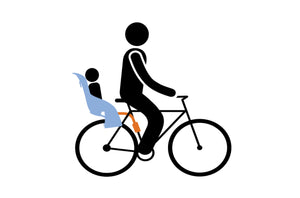 Thule Yepp Maxi Rack Mount Child Bike Seat