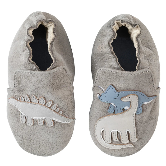Robeez Soft Sole Ramsey Grey Shoes