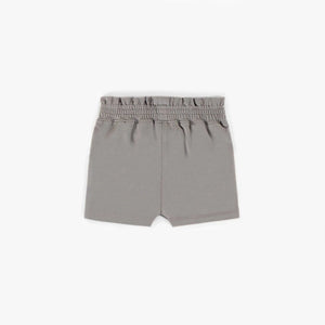 Souris Mini Brown Shorts in Brushed Cotton
