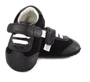 Jack & Lilly Chick Star Trainer Black Suede