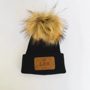 Lox Lion Single Pompom Winter Hat