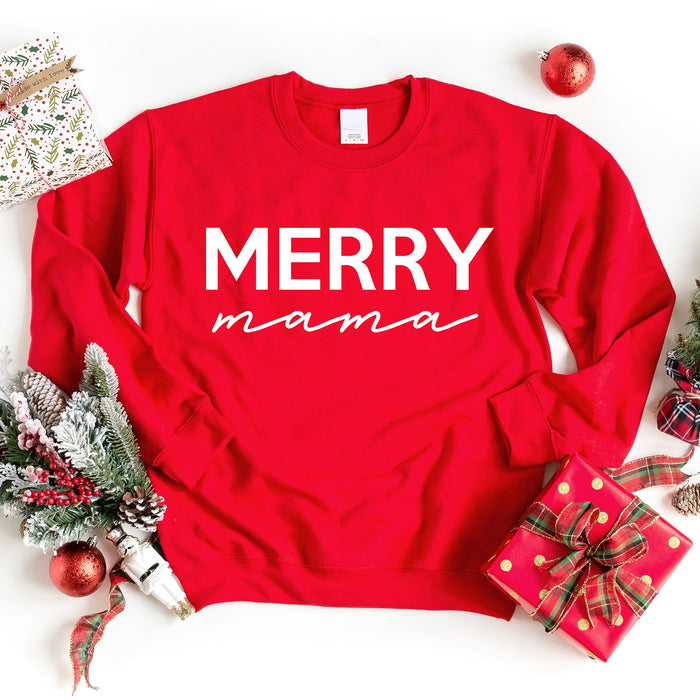 Light + Shine Merry Mama Crewneck Sweatshirt