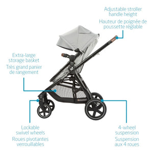 Maxi Cosi Zelia Max 5-in-1 Modular Travel System (Stroller + Car seat)