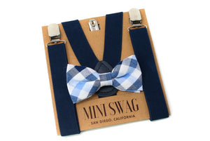 Mini Swag Suspenders with Bow Tie